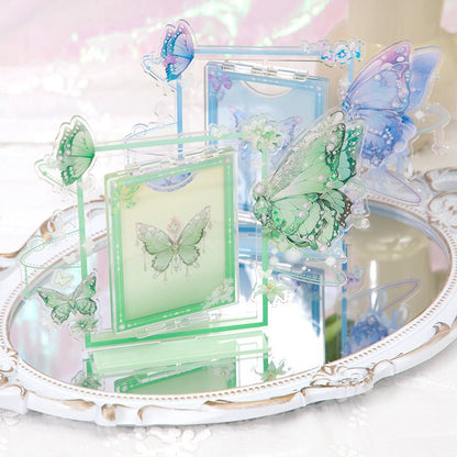 Anime Goods Display | Butterfly Series Acrylic Rotatable Card Holder FUNIMECITY - FUNIMECITY