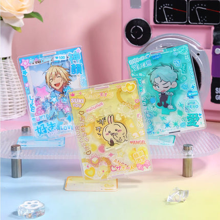 Anime Goods Display | Card Holder Swinging Acrylic Case FUNIMECITY Goods Display - FUNIMECITY