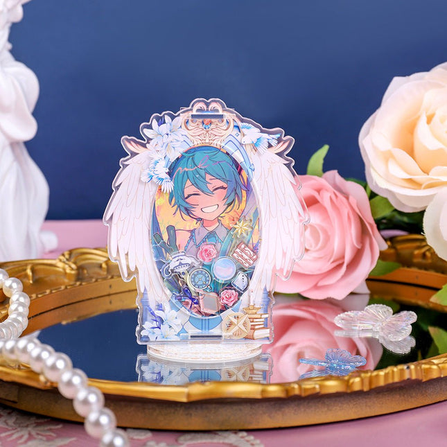 Anime Goods Display | Card Holder Swinging Acrylic Case FUNIMECITY Goods Display - FUNIMECITY