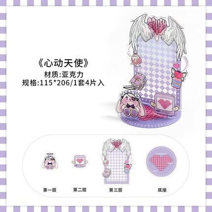 Anime Goods Display | PaperMore Acrylic Badge Display Stand FUNIMECITY Goods Display - FUNIMECITY