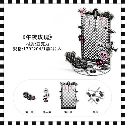 Anime Goods Display | PaperMore Acrylic Badge Display Stand FUNIMECITY Goods Display - FUNIMECITY