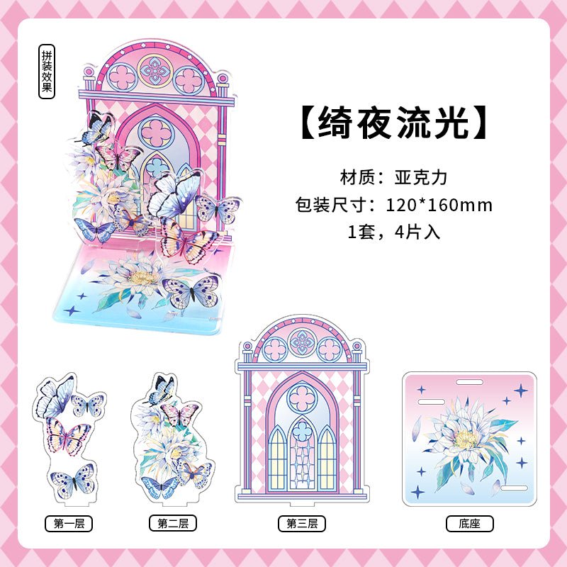 Anime Goods Display | PaperMore Acrylic Badge Display Stand FUNIMECITY - FUNIMECITY