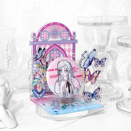 Anime Goods Display | PaperMore Acrylic Badge Display Stand FUNIMECITY Goods Display - FUNIMECITY