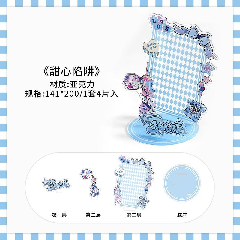 Anime Goods Display | PaperMore Acrylic Badge Display Stand FUNIMECITY - FUNIMECITY