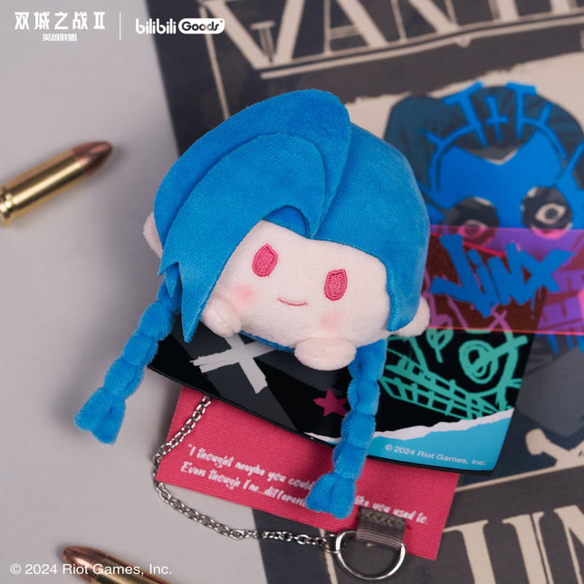 ARCANE League Of Legends | Shuang Cheng Zhi Zhan Series Plush Badge & Record Pin Bilibili Anime Goods - FUNIMECITY