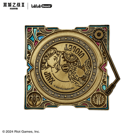 ARCANE League Of Legends | Shuang Cheng Zhi Zhan Series Plush Badge & Record Pin Bilibili Anime Goods - FUNIMECITY