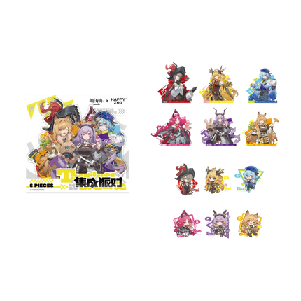 Arknights | Ji Cheng Pai Dui Series Acrylic Stand & Bag & Sticker Set HAPPY ZOO Anime Goods - Funimecity 