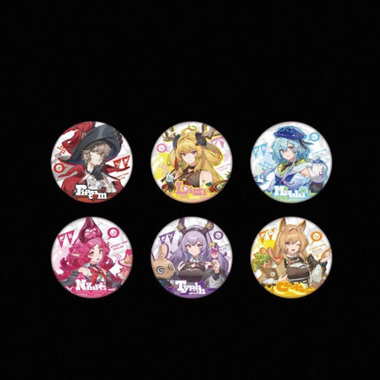 Arknights | Ji Cheng Pai Dui Series Badge & Holographic Ticket Blind Box HAPPY ZOO Anime Goods - Funimecity 