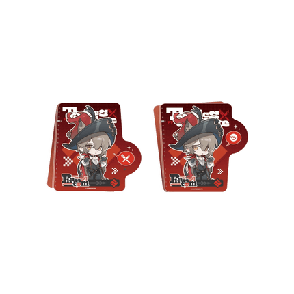 Arknights | Ji Cheng Pai Dui Series Fan & Acrylic Clip & Cleaning Cloth Set HAPPY ZOO Anime Goods - Funimecity 