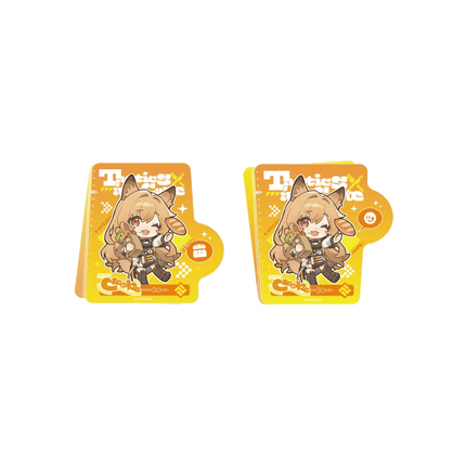 Arknights | Ji Cheng Pai Dui Series Fan & Acrylic Clip & Cleaning Cloth Set HAPPY ZOO Anime Goods - Funimecity 