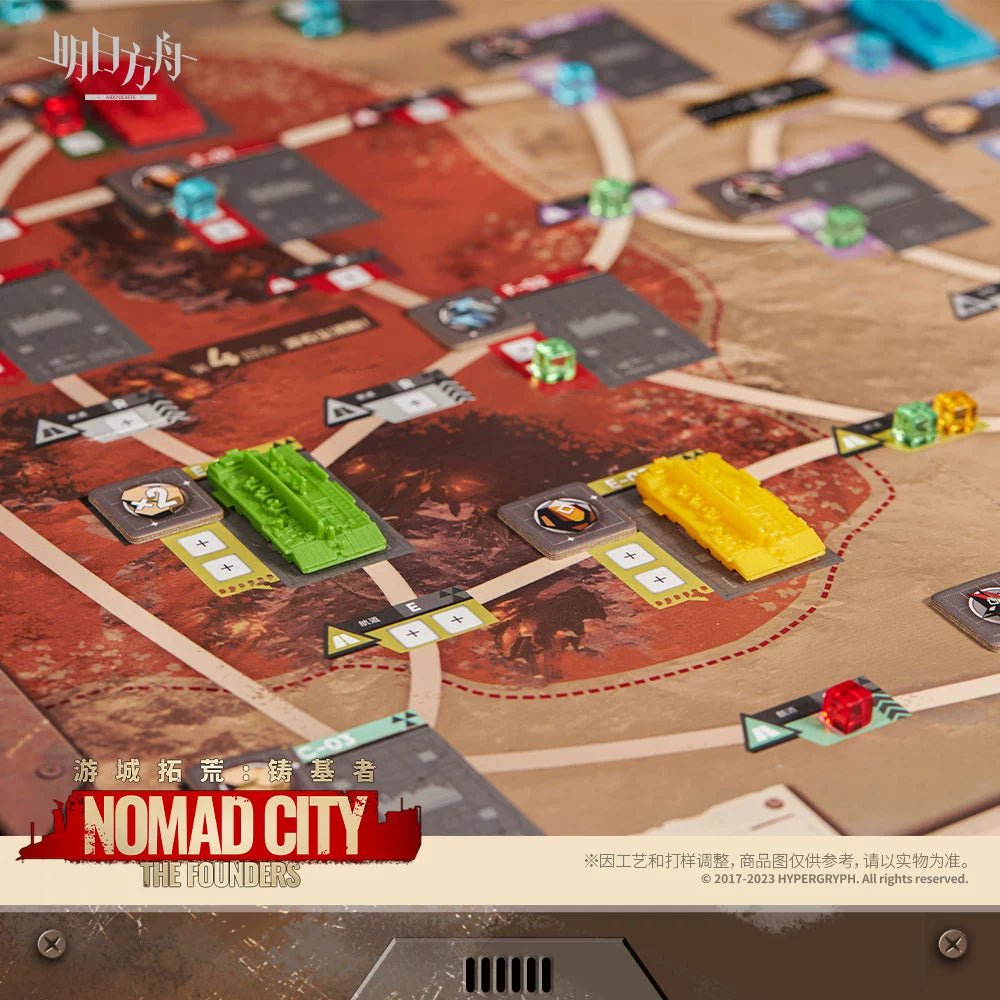 Arknights | Pioneer Theme Board Game - Nomad City : The Founders Arknights - FUNIMECITY