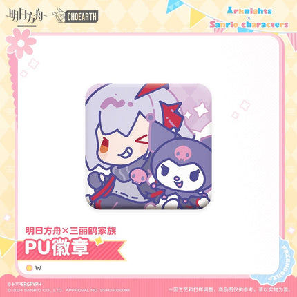 Arknights | Sanrio PU Badge & Acrylic Seal Set & Stand - up Notes Set Arknights - FUNIMECITY