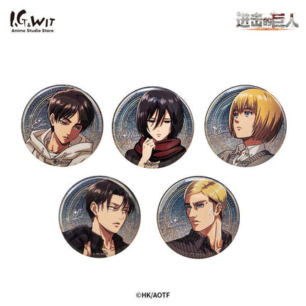 Attack on Titan | Zhen Shi Zhi Wu Series Badge & Charm Blind Box I.G WIT Anime Goods - Funimecity 