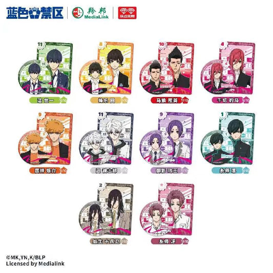 Blue Lock | Zhi Fu Series Badge Blind Box Set AllForPlay Anime Goods - FUNIMECITY