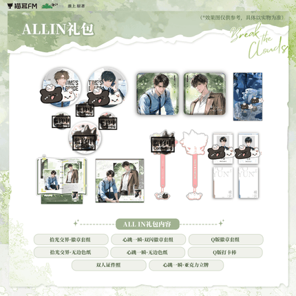 Breaking Through the Clouds | Shi Guang Jiao Jie & Xin Tiao Yi Shun Series MAO ER FM Anime Goods - Funimecity 