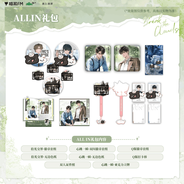 Breaking Through the Clouds | Shi Guang Jiao Jie & Xin Tiao Yi Shun Series MAO ER FM Anime Goods - Funimecity 