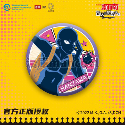 Case Closed | The Culprit Hanzawa City Walk Series Badge & Acrylic Standee & Charm MANCOOL Anime Goods - FUNIMECITY