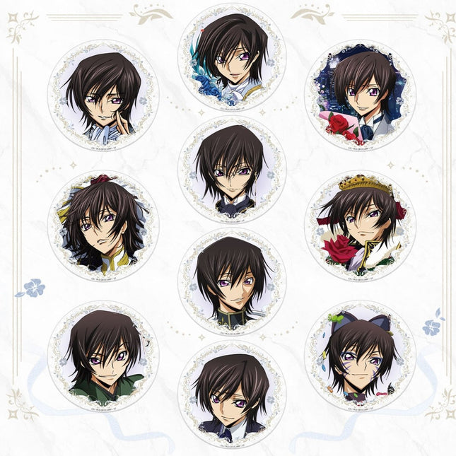 Code Geass: Lelouch of the Rebellion | Jing Zhong Yin Xiang & Chang Mian Xie & Ma Ka Long Series STARRY Anime Goods - Funimecity 