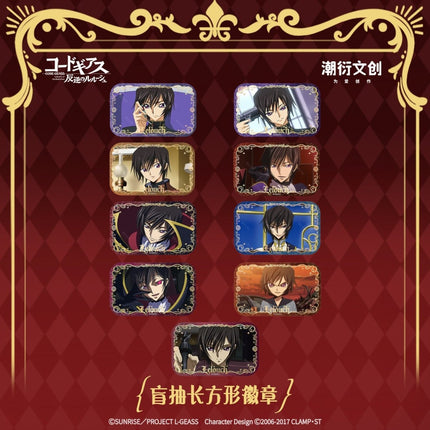 Code Geass: Lelouch of the Rebellion | Polaroid Card & Badge Blind Box Chao Yan Weng Chuang Anime Goods - FUNIMECITY 