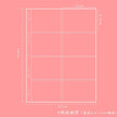 8 Grids Sheet (6.5*10cm) / 1 PCS