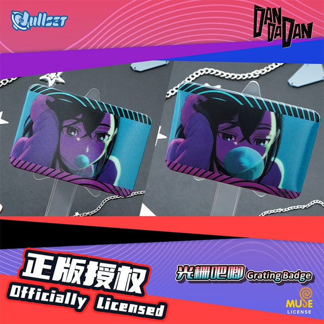 DAN DA DAN | TV Lenticlular Badge Blind Box nullset Anime Badge - FUNIMECITY 