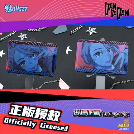 DAN DA DAN | TV Lenticlular Badge Blind Box nullset Anime Badge - FUNIMECITY 