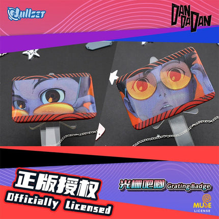 DAN DA DAN | TV Lenticlular Badge Blind Box nullset Anime Badge - FUNIMECITY 