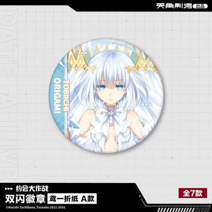 Date A Live | Yuan Zuo Ban Series Vol.2 Badge & Acrylic Stand KADOKAWA Anime Goods - Funimecity 