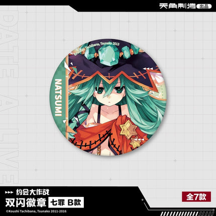 Date A Live | Yuan Zuo Ban Series Vol.2 Badge & Acrylic Stand KADOKAWA Anime Goods - Funimecity 