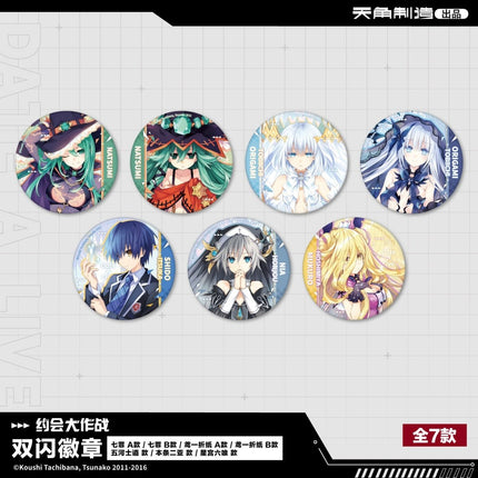 Date A Live | Yuan Zuo Ban Series Vol.2 Badge & Acrylic Stand KADOKAWA Anime Goods - Funimecity 