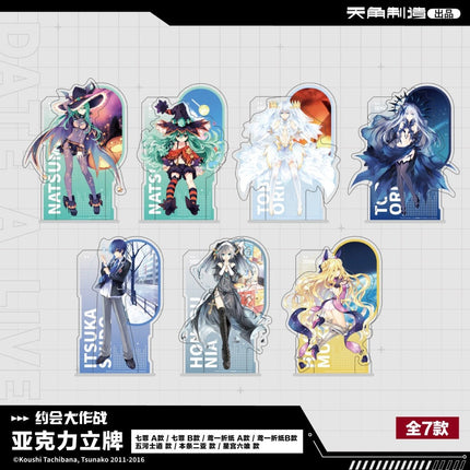 Date A Live | Yuan Zuo Ban Series Vol.2 Badge & Acrylic Stand KADOKAWA Anime Goods - Funimecity 