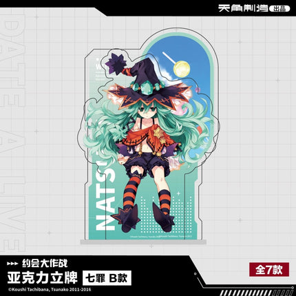 Date A Live | Yuan Zuo Ban Series Vol.2 Badge & Acrylic Stand KADOKAWA Anime Goods - Funimecity 