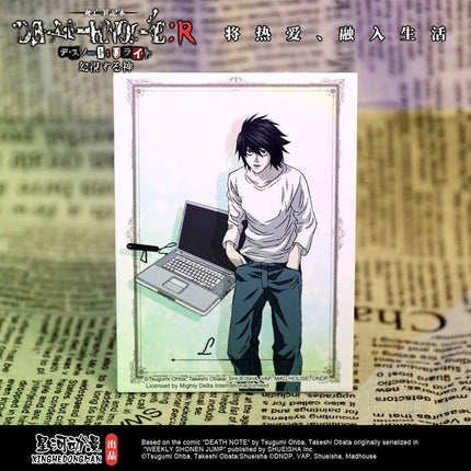 Death Note | Badge & Shikishi Board & Acrylic Stand Figure & Charm Set XINGHEDONGMAN Anime Goods - FUNIMECITY