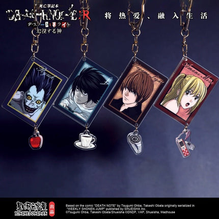 Death Note | Badge & Shikishi Board & Acrylic Stand Figure & Charm Set XINGHEDONGMAN Anime Goods - FUNIMECITY