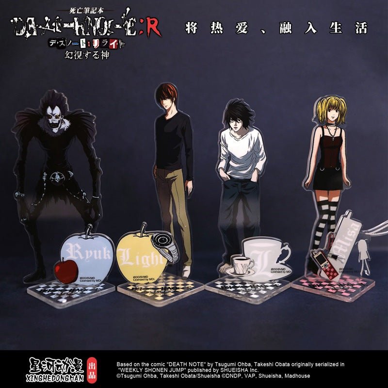 Death Note | Badge & Shikishi Board & Acrylic Stand Figure & Charm Set XINGHEDONGMAN - FUNIMECITY