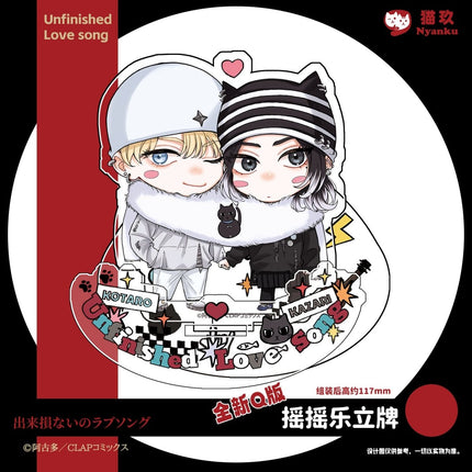 Dekisokonai no Love Song | Badge & Acrylic Stand Figure & Shikishi Board Set Nyanku Anime Goods - Funimecity 