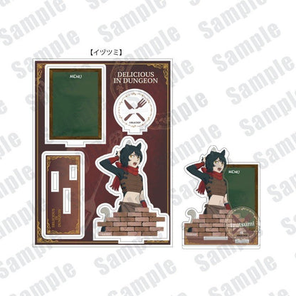 Delicious in Dungeon | Acrylic Card & Badge & Acrylic Stand Figure Set Earthtoy - FUNIMECITY