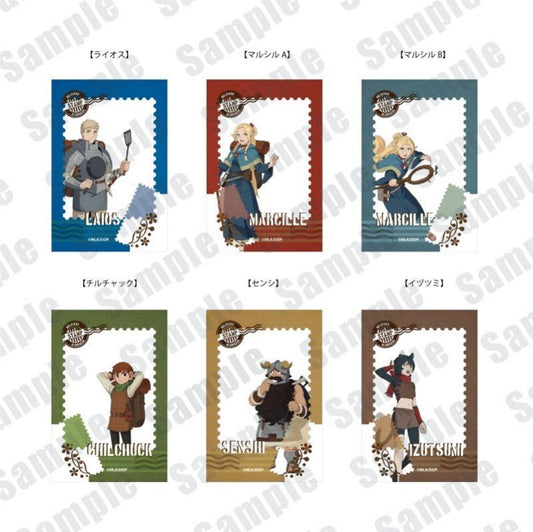 Delicious in Dungeon | Acrylic Card & Badge & Acrylic Stand Figure Set Earthtoy - FUNIMECITY