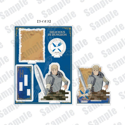 Delicious in Dungeon | Acrylic Card & Badge & Acrylic Stand Figure Set Earthtoy - FUNIMECITY