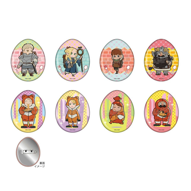 Delicious in Dungeon | Egg Series Badge Blind Box Set Bilibili Anime Goods - FUNIMECITY