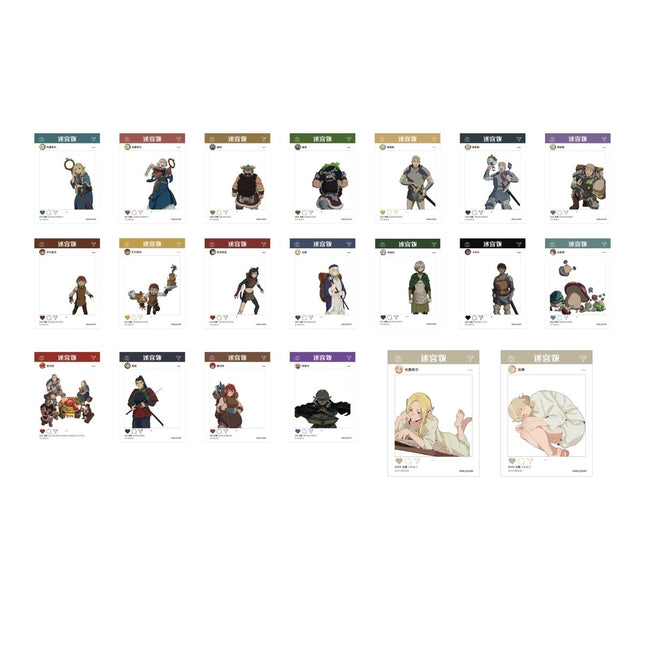 Delicious in Dungeon | Transparent Card Blind Box Set Pumki Anime Goods - FUNIMECITY