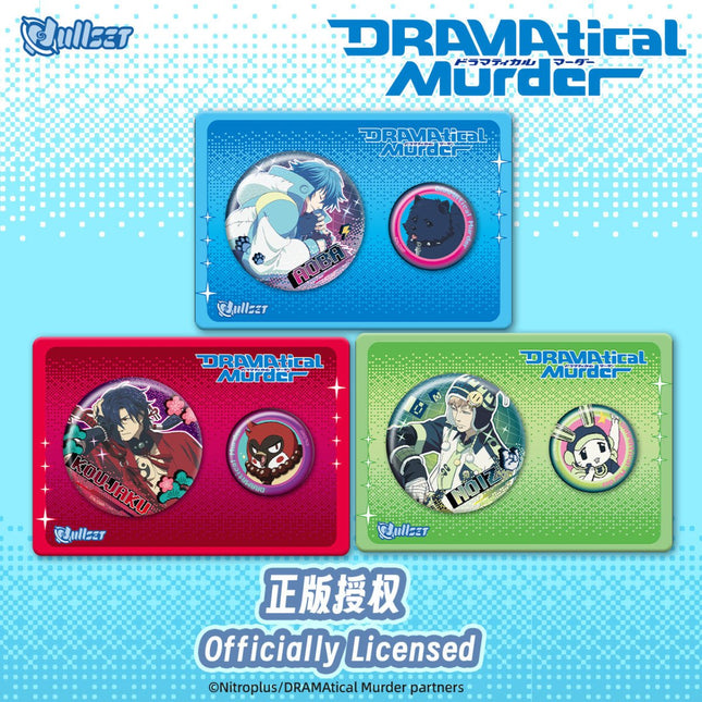 Dramatical Murder | Badge Set nullset Anime Badge - FUNIMECITY 