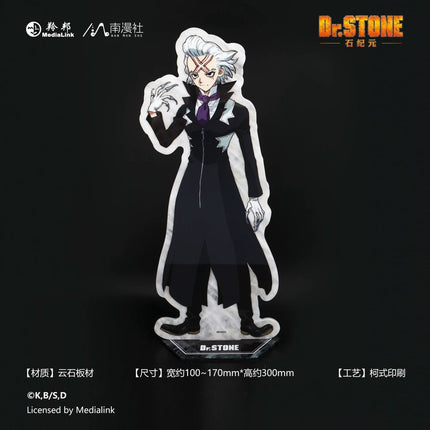 Dr.Stone | Da Tou Tuan Tuan Series Plush Charm & Badge & Holographic Ticket & Acrylic Stand Blind Box Nan Man She Anime Goods - Funimecity 