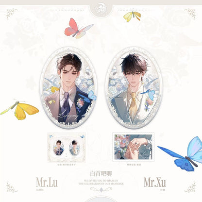 Eternities Still Unsaid Till You Love Me | Shi Guang Ru Hai & Hai Bian Lai Xin & Gao Bai Series Yu Meng Wen Chuang Anime Goods - FUNIMECITY