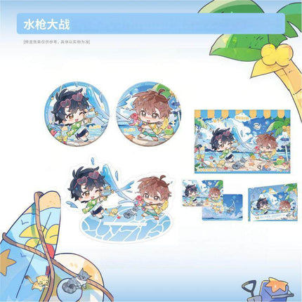Falling Down the Pond | Yi Ye Xin Qin & Shui Qiang Da Zhan & Luo Ye Gui Chi & Nuan Dong Series Man Jia Anime Goods - FUNIMECITY 
