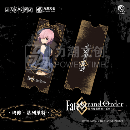 Fate/Grand Order - Absolute Demonic Front: Babylonia | Holographic Ticket & Acrylic Stand Figure Set Li Chao Anime Goods - FUNIMECITY