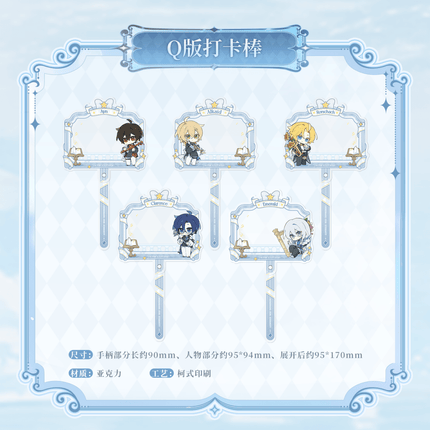 For All Time | Chong Feng Yu Yong Heng Zhi Shi Series Chibi Acrylic Fan Stick & Coaster KAKACODE Anime Goods - FUNIMECITY 