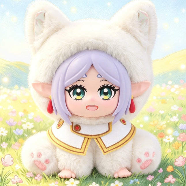 Frieren: Beyond Journey's End | Dong Wu Pai Dui Pai Pai Zuo Series Plush Doll Blind Box EAKI Plush Doll - Funimecity 