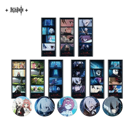 Genshin Impact | Jin Zhong Ge Series Badge & Bookmark Set Genshin Impact Anime Badge - FUNIMECITY