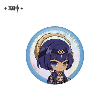 Genshin Impact | Teyvat Nature Discovery Tour Series Chi Badge & Chibi Charm & Chibi Acrylic Standee Set Genshin Impact - FUNIMECITY Genshin - Teyvat Nature Discovery Tour - Chi Badge - Candace